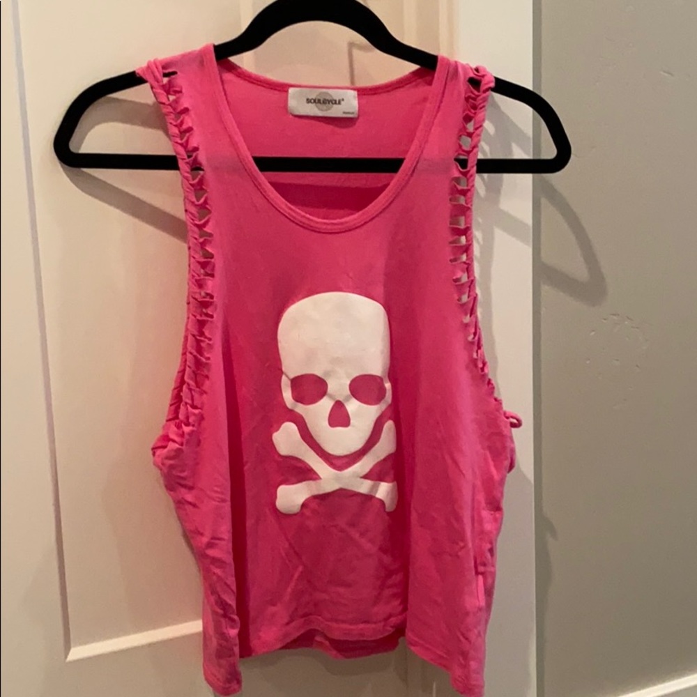 SoulCycle Tank with Skull